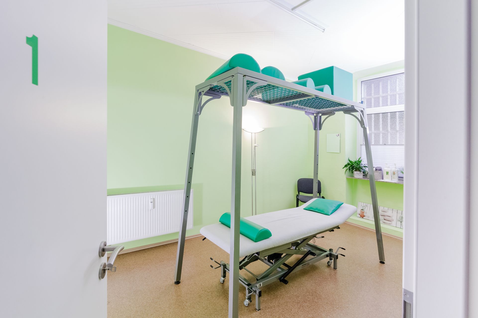 Schlingentisch für de Physiotherapie in der Praxis